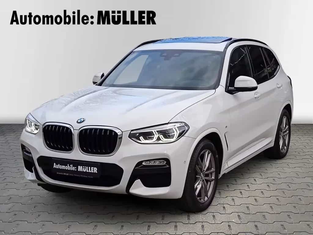 BMW X3 20 d M Sport+HUD+Park-Ass.+AHK+Glasdach+DAB+H 12/2019-photo-0