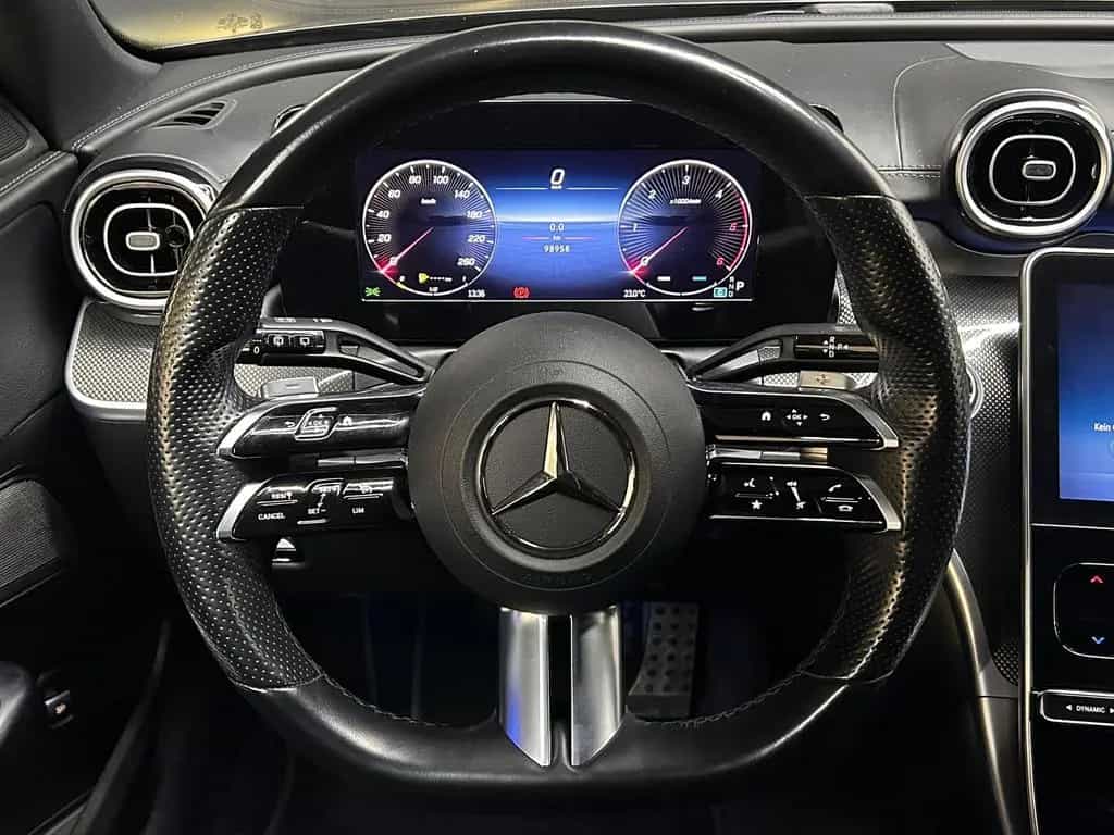 Mercedes-Benz C 220 d 9G 2X AMG Line LED+SHZ+NAVI+KAMER+TEMP+ 01/2022-photo-14