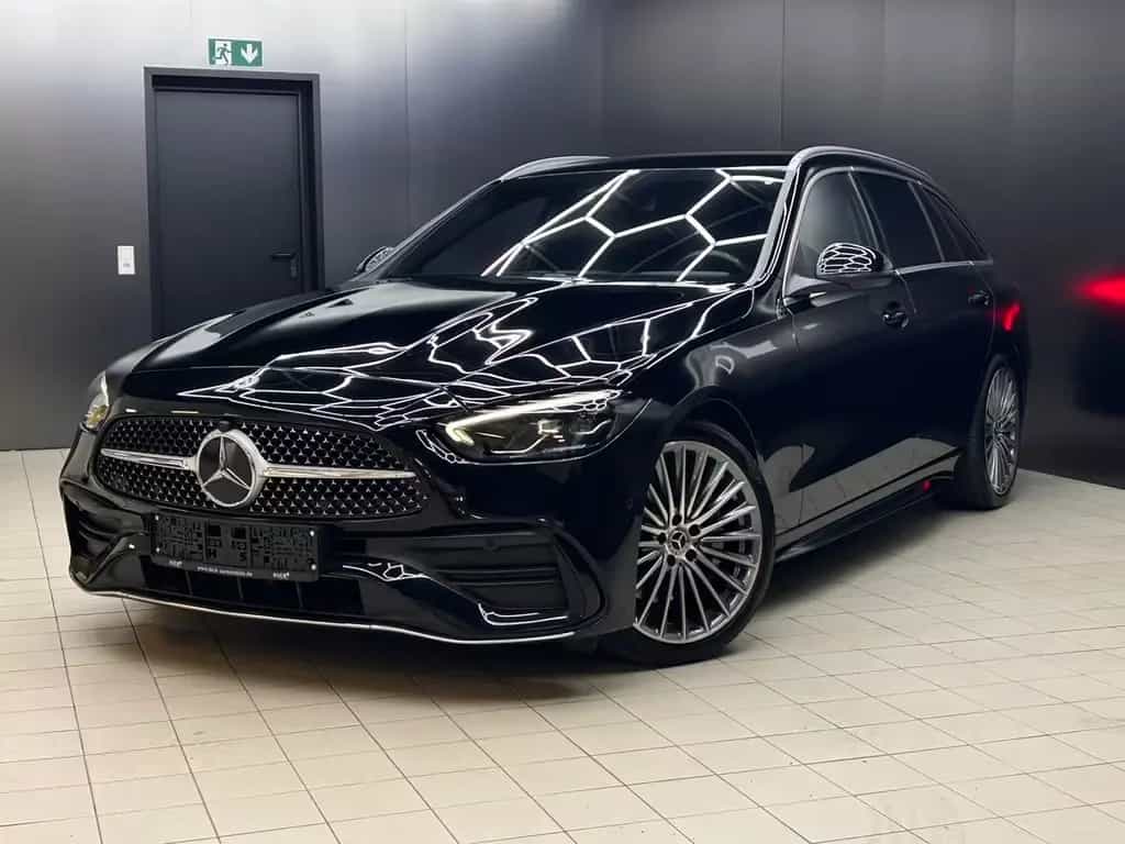Mercedes-Benz C 220 d 9G 2X AMG Line LED+SHZ+NAVI+KAMER+TEMP+ 01/2022-photo-2