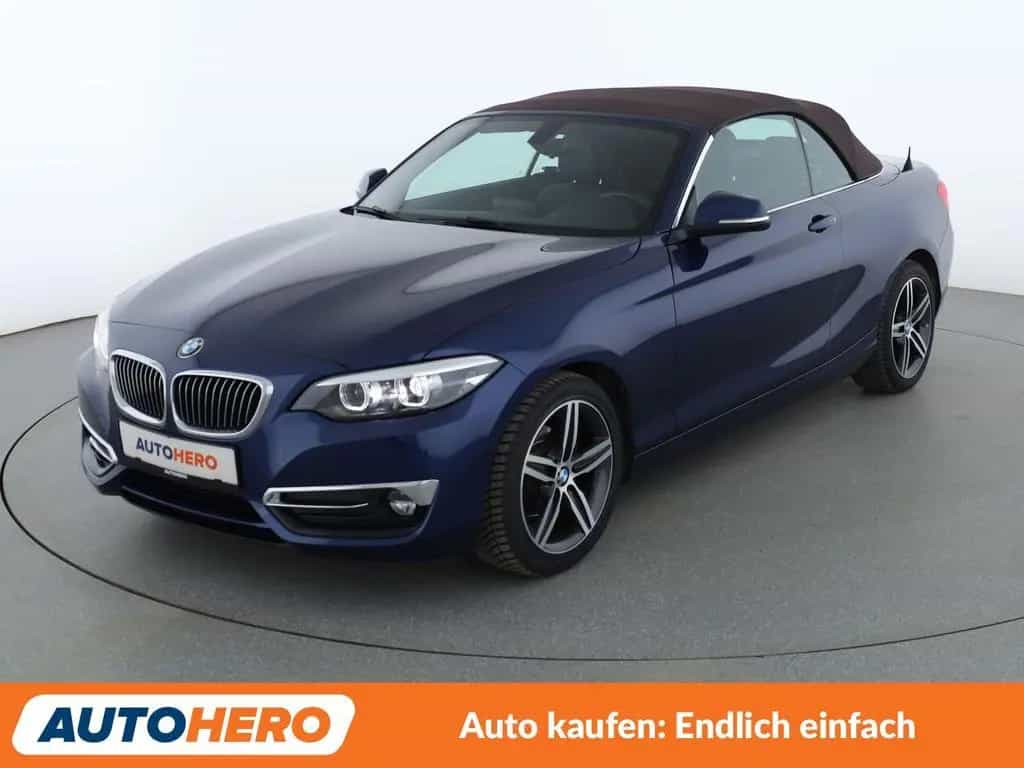 BMW 218 i Luxury Line Aut.*LED*TEMPO*CAM*PDC*SHZ* 06/2018-photo-0