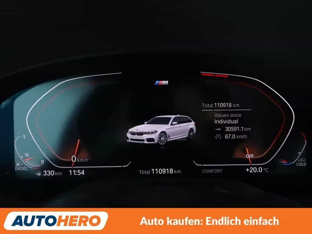 BMW 520 d Mild-Hybrid M Sport Aut.*NAVI*LED*CAM*ACC* 12/2019-photo-19