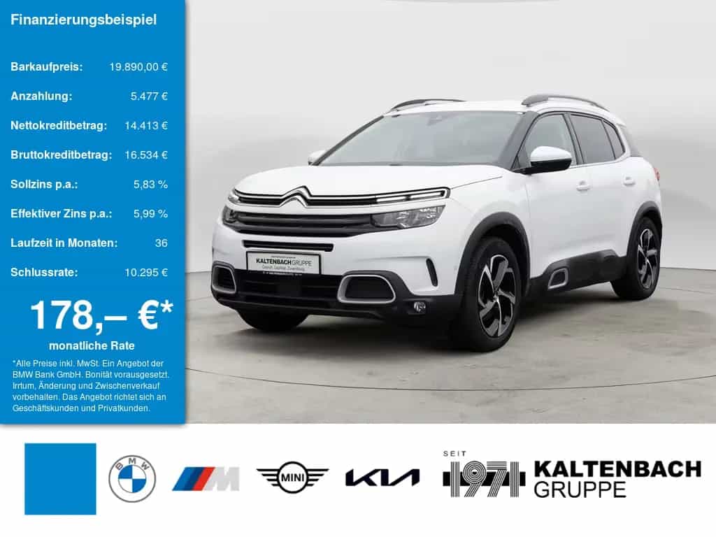 Citroën C5 Aircross 2.0 Feel Pack AHK 360° ACC W-LAN SHZ 10/2020-photo-0