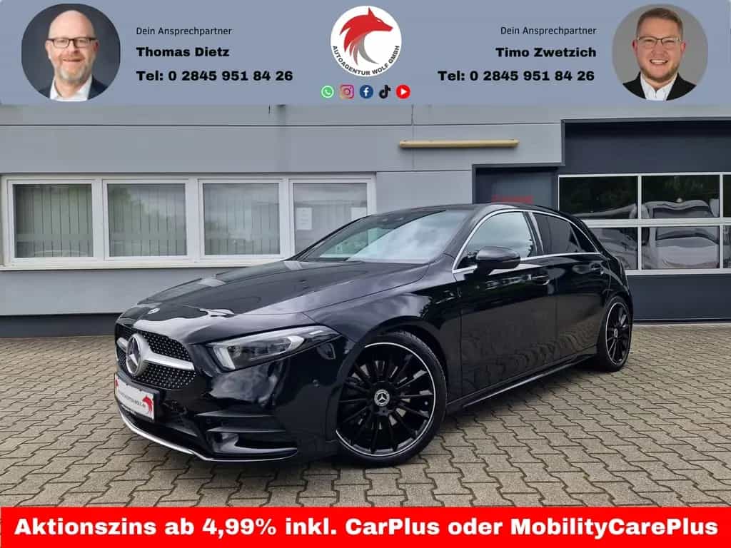 Mercedes-Benz A 220 AMG Line *R-Kamera*Standheizung 10/2019-photo-0