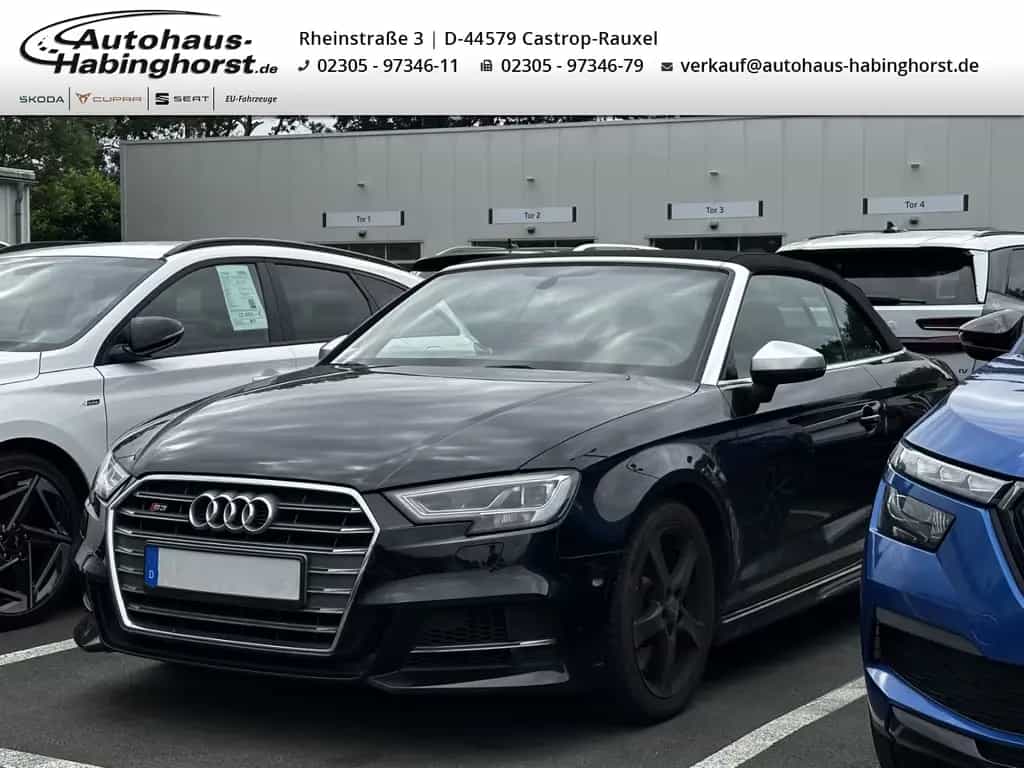 Audi S3 Cabriolet 2.0 TFSI S-tronic Quattro Bang & Ol 02/2017-photo-0