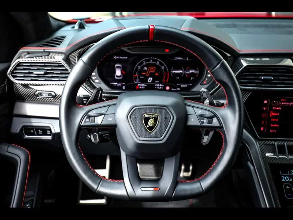 Lamborghini Urus 4.0 V8 S°666 CH°ROSSO EFESTO°CARBON°B&O 3D 07/2023-photo-12