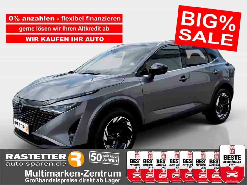 Nissan Qashqai n-connecta HUD+eHeckkl+Winter+Navi+ACC+3 10/2025-photo-0