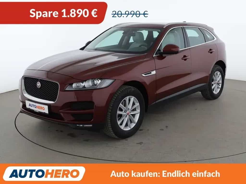 Jaguar F-Pace 30d Portfolio AWD Aut.*NAV*TEMP*360CAM* 09/2016-photo-0