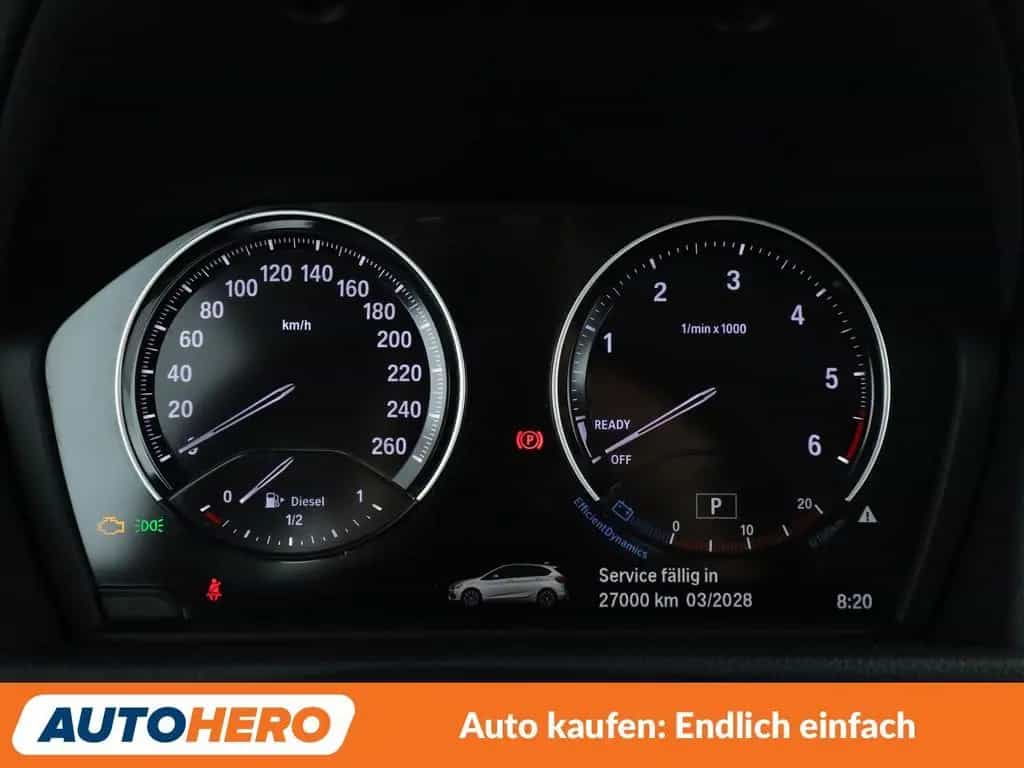 BMW 216 Active Tourer 216d Active Tourer Advantage Aut.*NAVI*TEMPO*PDC 08/2019-photo-19