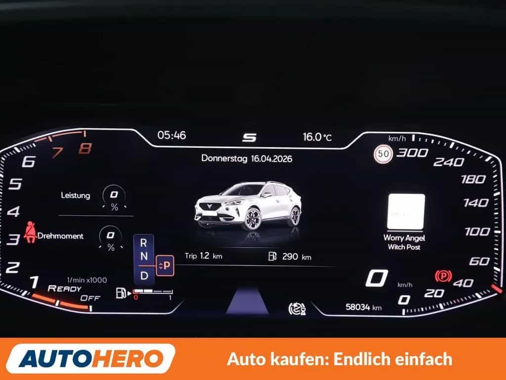 Cupra Formentor 2.0 TSI VZ 4Drive Aut.*NAVI*LED*ACC* 02/2021-photo-19
