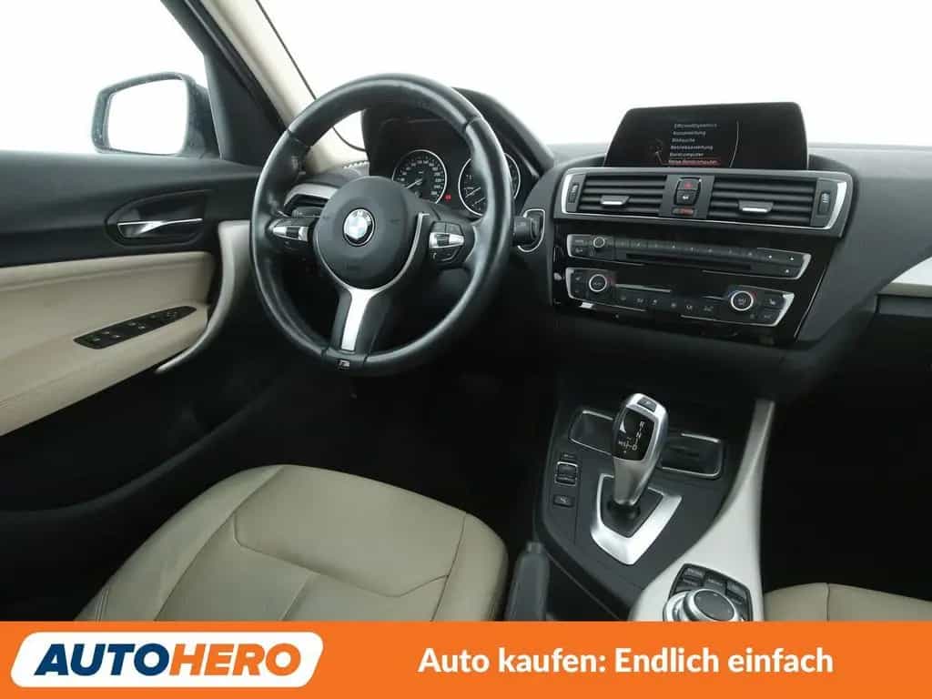 BMW 118 1er 118i Advantage*NAVI*TEMPO*PDC*SHZ*LIM*ALU* 07/2015-photo-12
