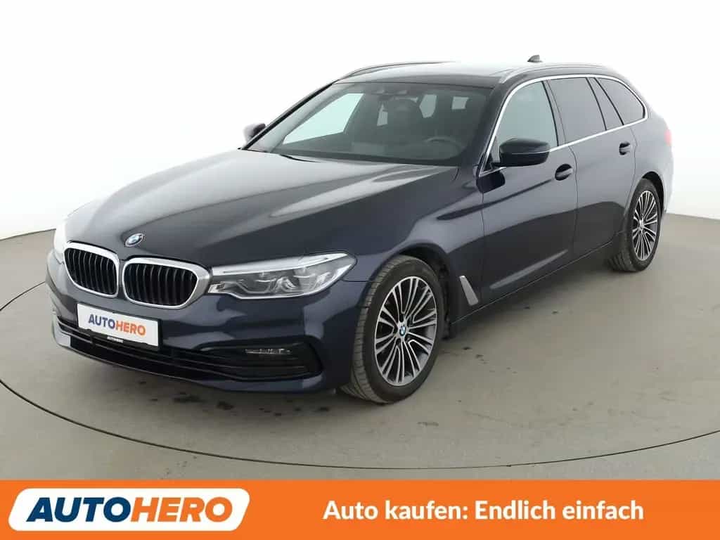 BMW 520 5er 520d Sport Line Aut.*NAVI*TEMPO*CAM*PDC* 11/2018-photo-0