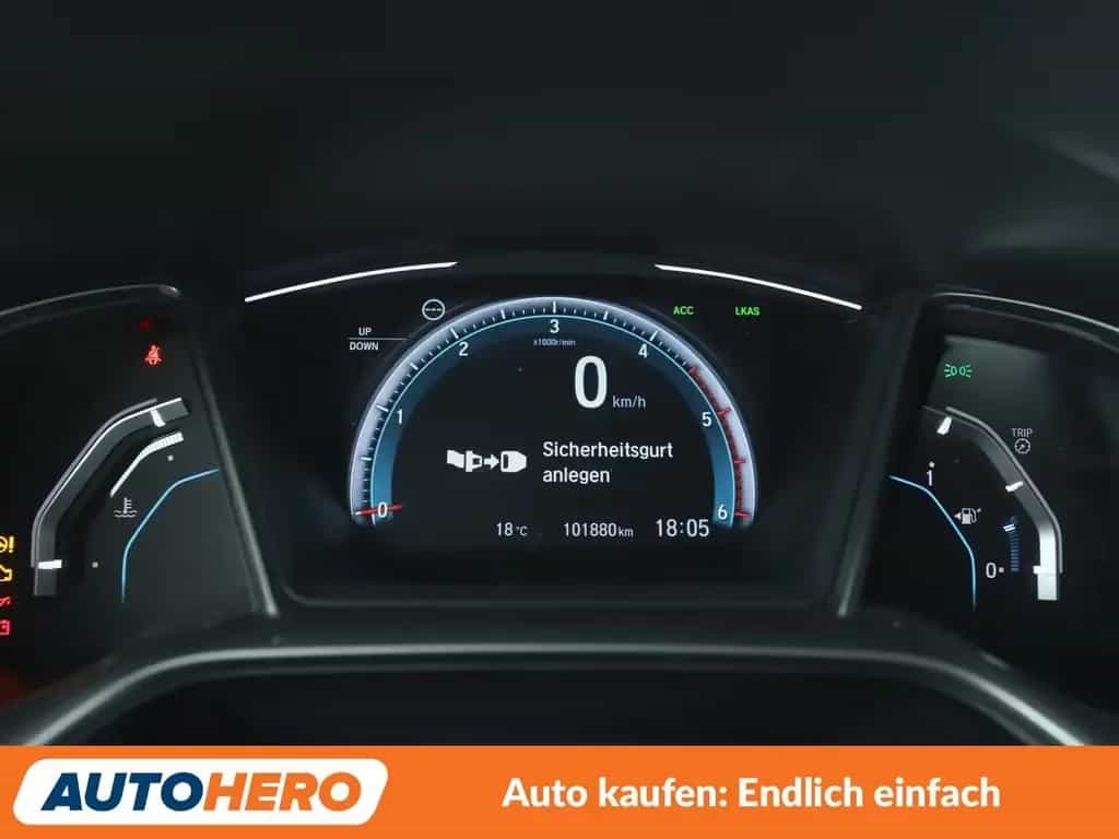 Honda Civic 1.6 DTEC Elegance*NAVI*ACC*CAM*PDC*SHZ* 04/2019-photo-19