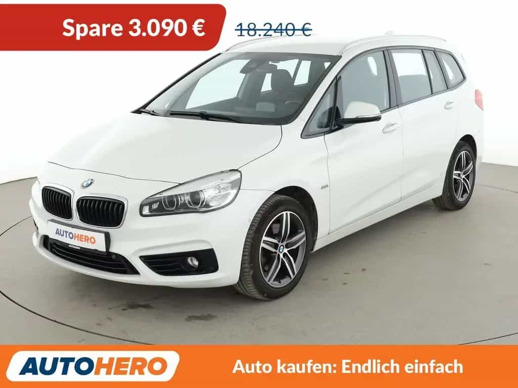 BMW 218 Gran Tourer 218d Gran Tourer Sport Line Aut.*NAV*TEMP*CAM* 11/2016-photo-0