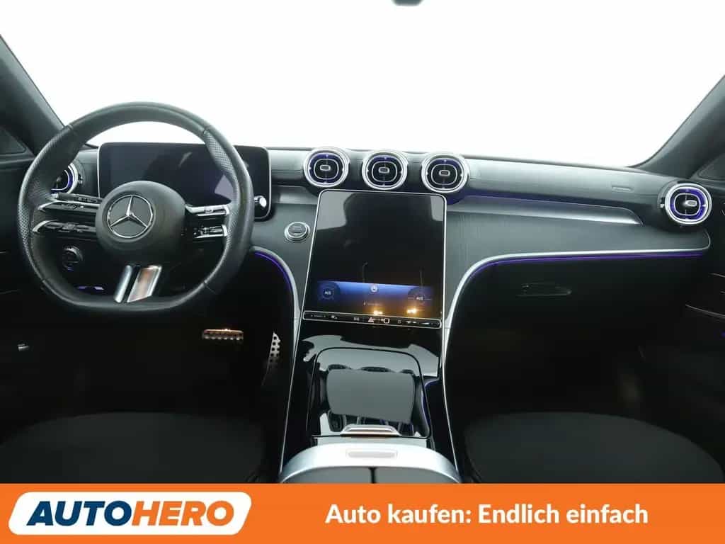 Mercedes-Benz C 220 d T AMG Line Aut.*NAVI*CAM*LED*ACC*AHK*SHZ 01/2022-photo-11