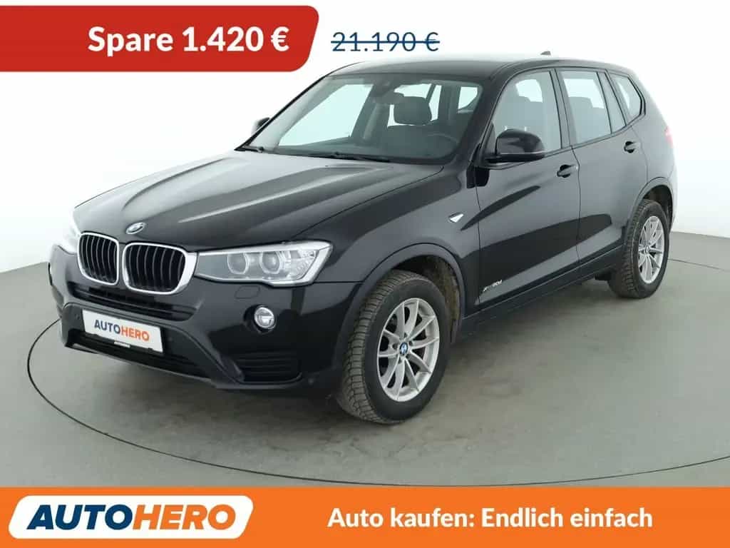 BMW X3 xDrive 20d Aut.*NAV*XENON*HUD*TEMP*CAM*PDC*SHZ* 06/2016-photo-0
