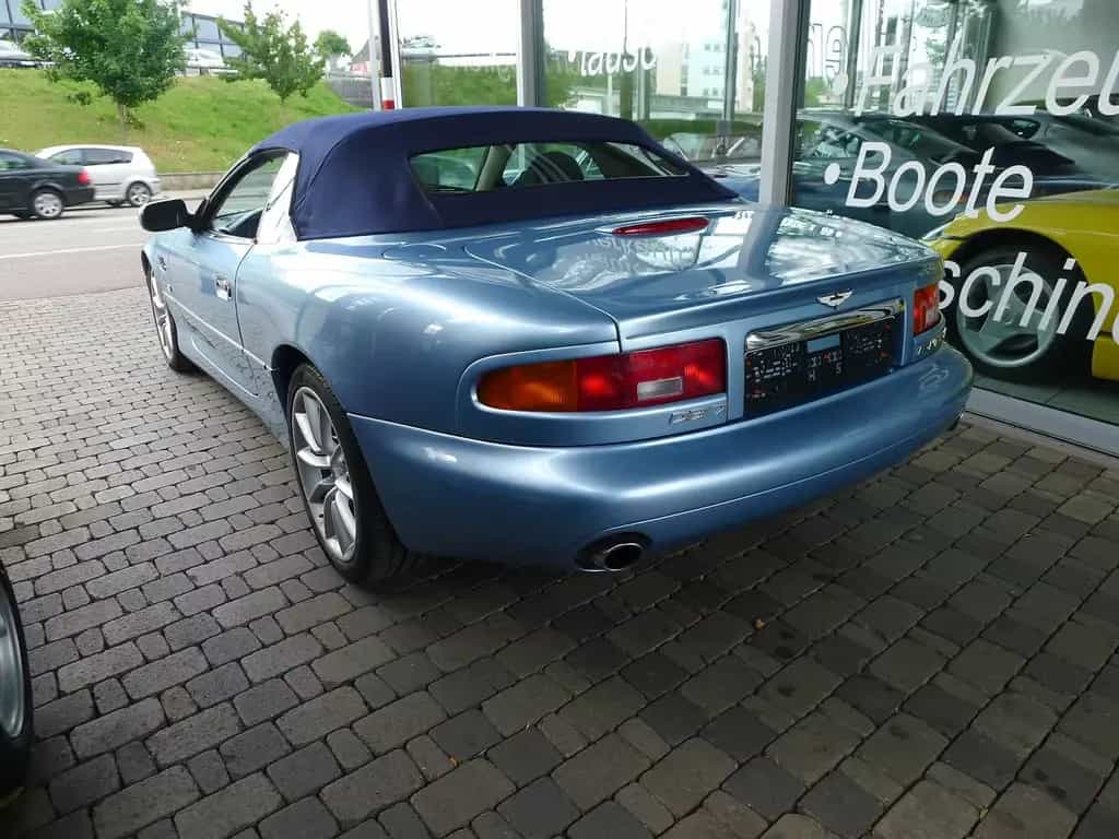 Aston Martin DB7 Vantage V12 Volante 38.000 km 08/2001-photo-2