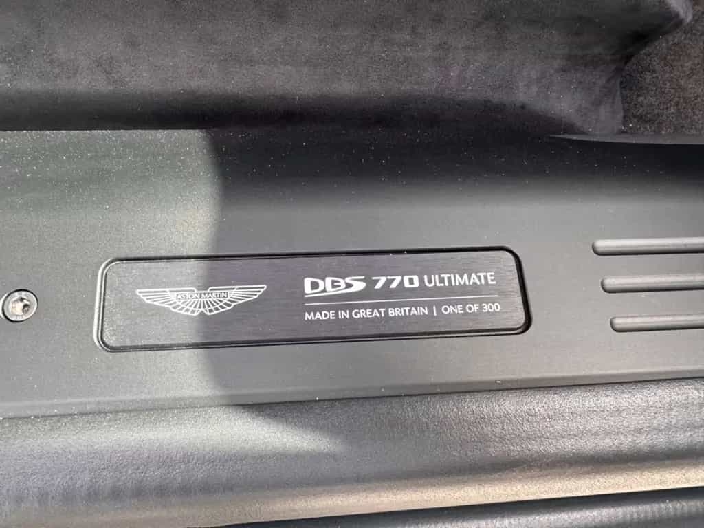 Aston Martin DBS 5.2 V12 770 Ultimate PPF  full B&O 08/2024-photo-11