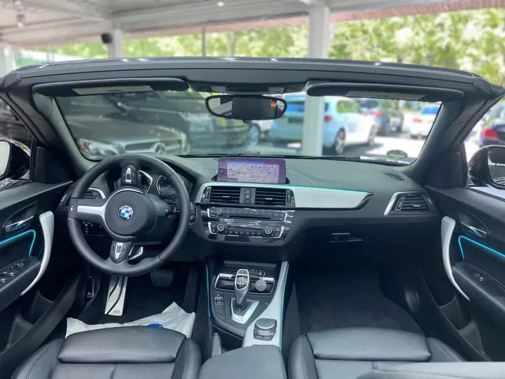 BMW 230 Cabrio M-Paket Leder Navi RueFaKa SHZ Ambien 07/2018-photo-14