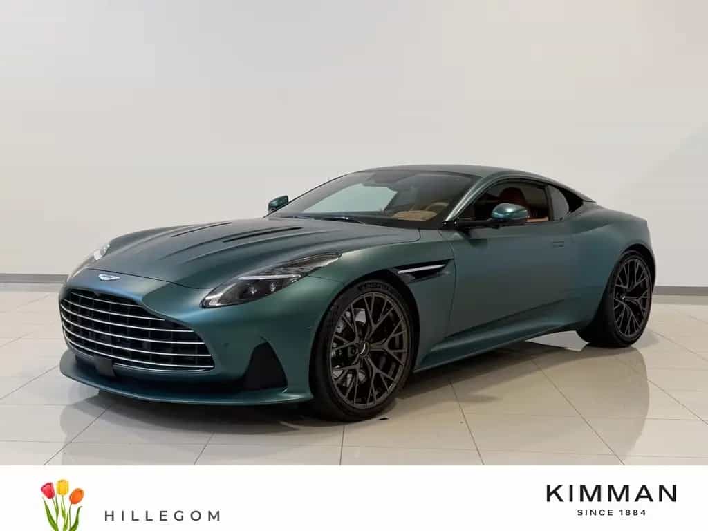 Aston Martin DB12 4.0 V8 | Satin Racing Green | 21 Felgen Sat 08/2024-photo-0