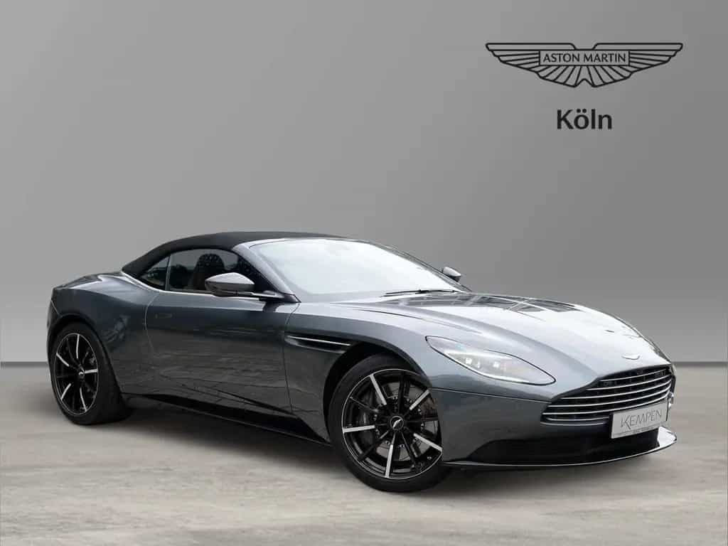 Aston Martin DB11 Volante Xenon Grey / Havana Tan nur 15508km 03/2023-photo-9