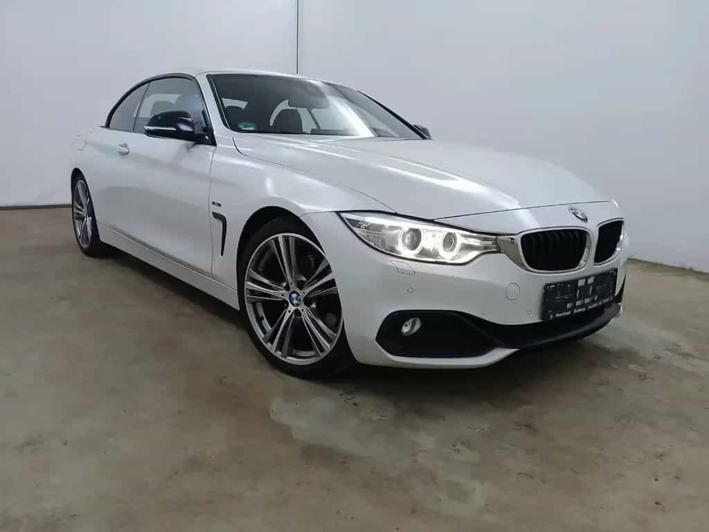 BMW 428 i Cabrio Steptronic /LEDER /MEMORY / 19 Zoll 03/2015-photo-1