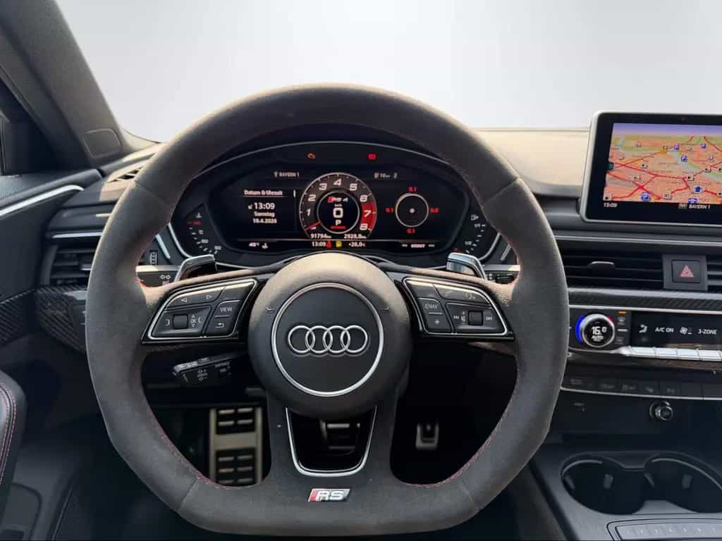 Audi RS4 KERAMIK-CARBON-HUD-B&O-360°-MATRIX-VIRT-PANO 08/2019-photo-15
