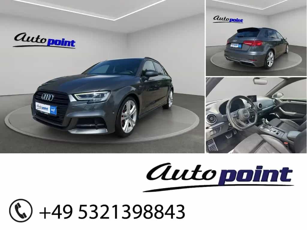 Audi A3 Sportback 3xS Line Virtual Matrix AHK 06/2018-photo-0