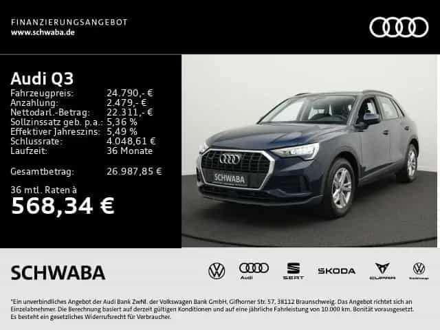 Audi Q3 40 TFSI qu. VIRTUAL*LED*SIDE*17" 05/2019-photo-1