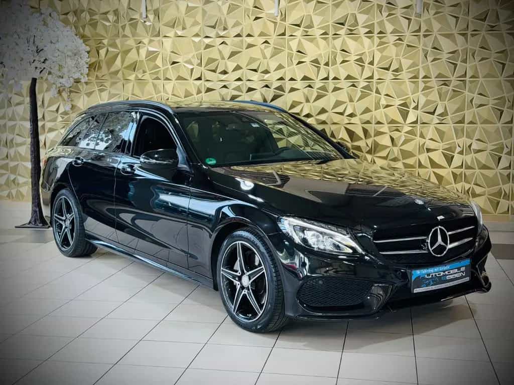 Mercedes-Benz C 200 T|AMG-LINE|1.HAND|NAVI|LEDER|AHK|NIGHT| 04/2016-photo-17