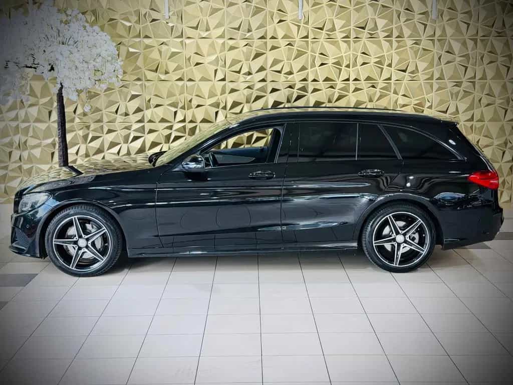 Mercedes-Benz C 200 T|AMG-LINE|1.HAND|NAVI|LEDER|AHK|NIGHT| 04/2016-photo-7
