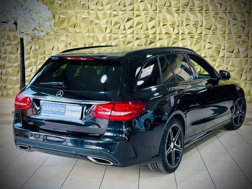 Mercedes-Benz C 200 T|AMG-LINE|1.HAND|NAVI|LEDER|AHK|NIGHT| 04/2016-photo-9