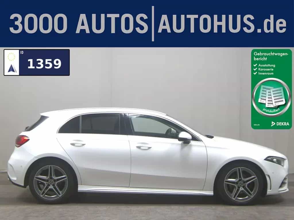 Mercedes-Benz A 200 d AMG-Line Navi LED Rückfahrkamera PDC Shz 07/2021-photo-0