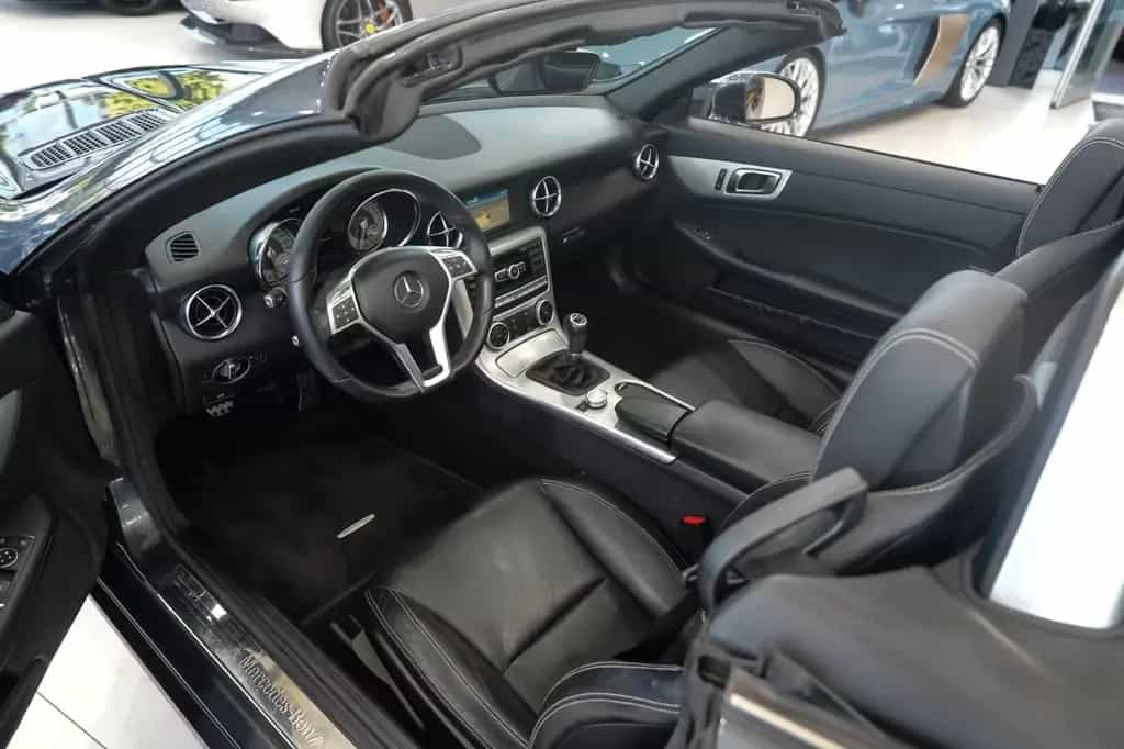Mercedes-Benz SLK 200 Roadster*NAPPA-LEDER*AIRSCARF*NAVI* 01/2013-photo-14