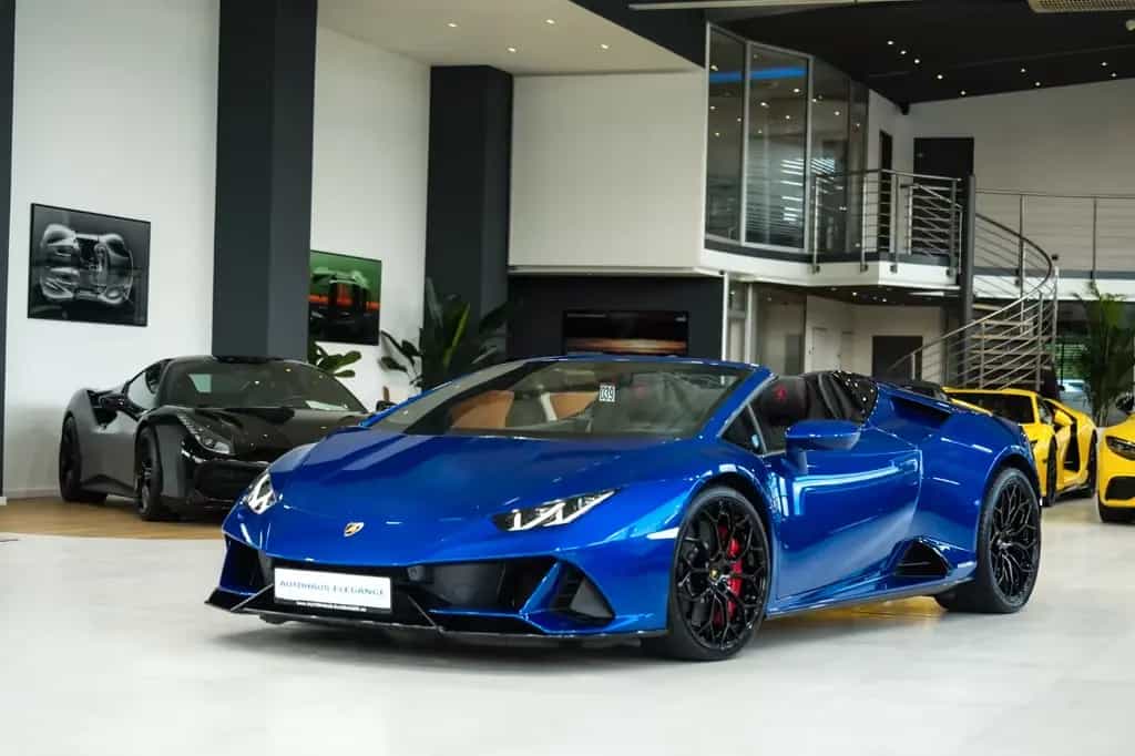 Lamborghini Huracán EVO Spyder*STYLE-PACK.*SENSONUM*LIFT*1.H 01/2022-photo-0