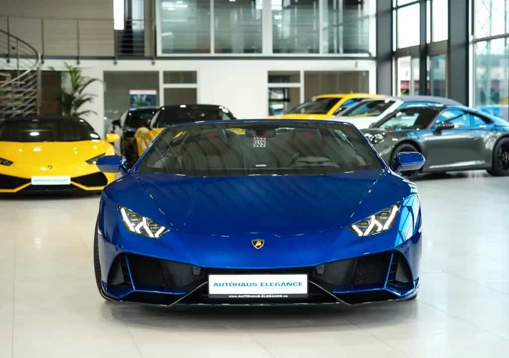 Lamborghini Huracán EVO Spyder*STYLE-PACK.*SENSONUM*LIFT*1.H 01/2022-photo-3