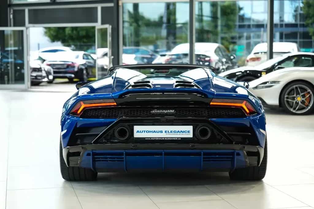 Lamborghini Huracán EVO Spyder*STYLE-PACK.*SENSONUM*LIFT*1.H 01/2022-photo-4