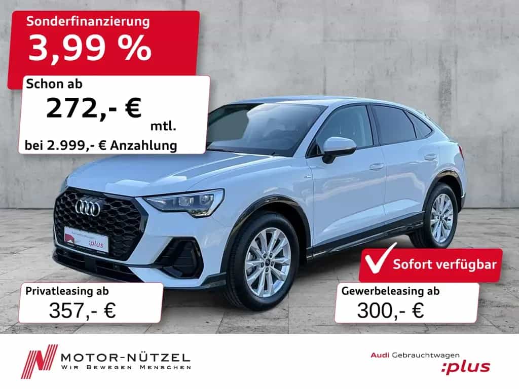 Audi Q3 Sportback TFSI 110kW S-TR NAVI+2xPDC+ACC+AHK 10/2025-photo-0
