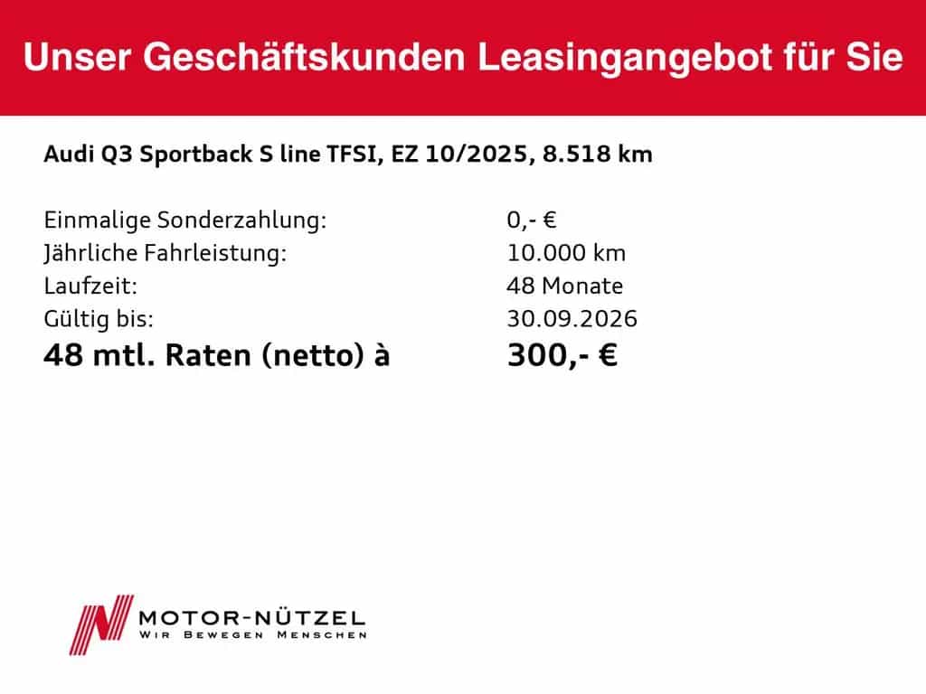 Audi Q3 Sportback TFSI 110kW S-TR NAVI+2xPDC+ACC+AHK 10/2025-photo-20