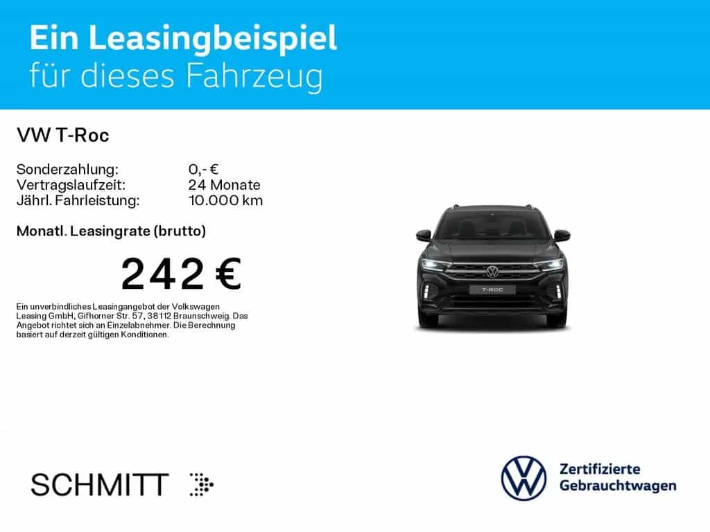 Volkswagen T-Roc 1.5 TSI DSG R-LINE*LED*AHK*KAMERA*PDC*SHZ* 10/2025-photo-2