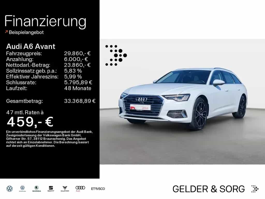 Audi A6 Avant 45 TFSI sport Tour*Matrix*360*Lenkradhz 11/2019-photo-0