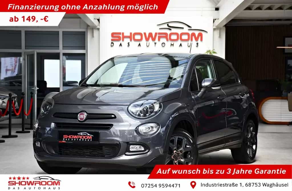 Fiat 500X S-Design City Look Navi Tempo 75Tkm 1.Hand 10/2017-photo-0