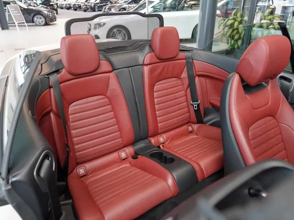 Mercedes-Benz C 300 Cabrio AMG Line cranberry Carbon Burmester 04/2017-photo-14