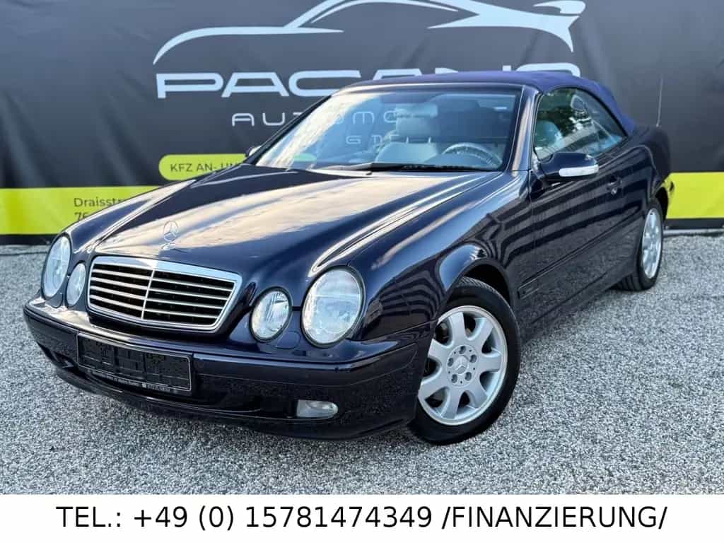 Mercedes-Benz CLK 200 KOMPRESSOR AVANTGARDE/1HAND/GARAGE/TÜV/ 12/2000-photo-1