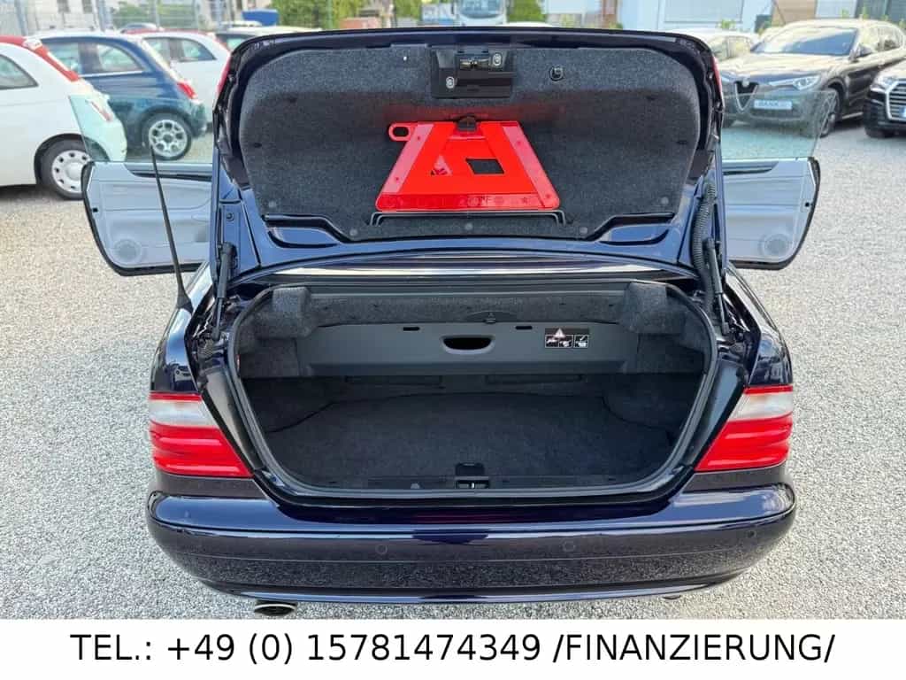 Mercedes-Benz CLK 200 KOMPRESSOR AVANTGARDE/1HAND/GARAGE/TÜV/ 12/2000-photo-22