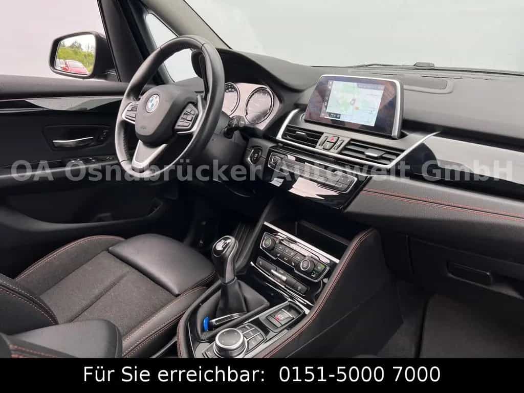 BMW 216 Gran Tourer 216i Gran Tourer Sport Line 7-Sitze Kamera Navi 03/2019-photo-11