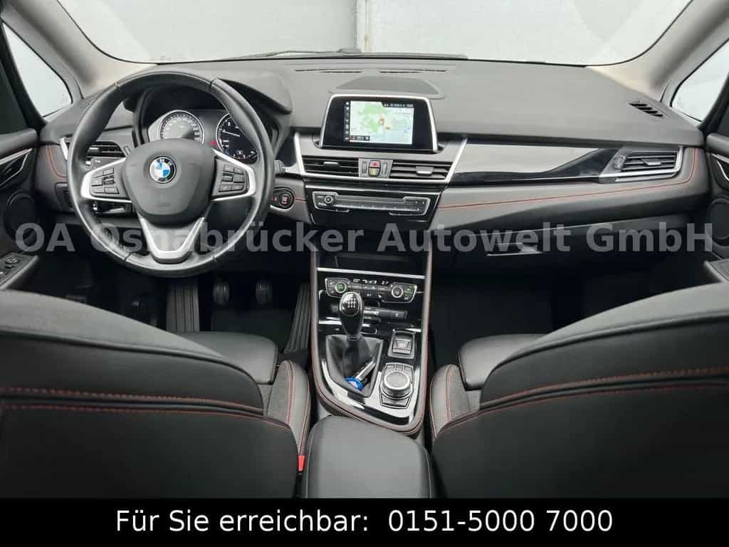 BMW 216 Gran Tourer 216i Gran Tourer Sport Line 7-Sitze Kamera Navi 03/2019-photo-12