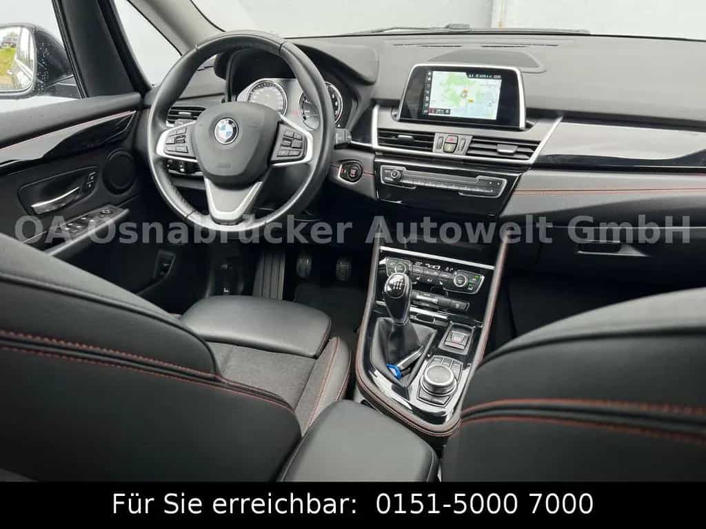 BMW 216 Gran Tourer 216i Gran Tourer Sport Line 7-Sitze Kamera Navi 03/2019-photo-17