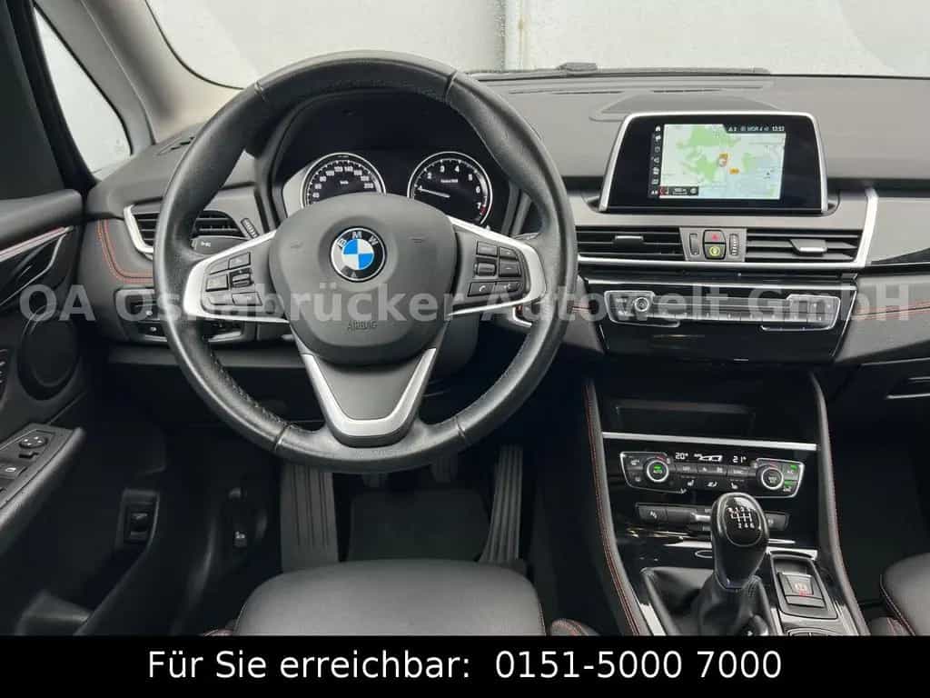 BMW 216 Gran Tourer 216i Gran Tourer Sport Line 7-Sitze Kamera Navi 03/2019-photo-23