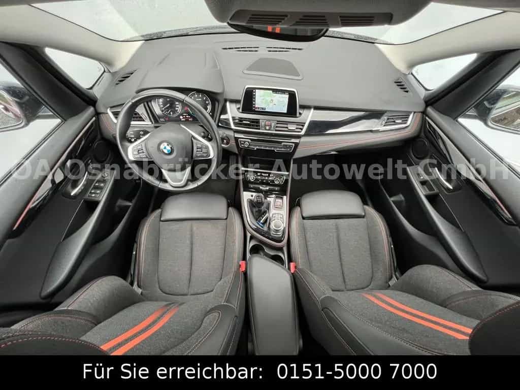 BMW 216 Gran Tourer 216i Gran Tourer Sport Line 7-Sitze Kamera Navi 03/2019-photo-9