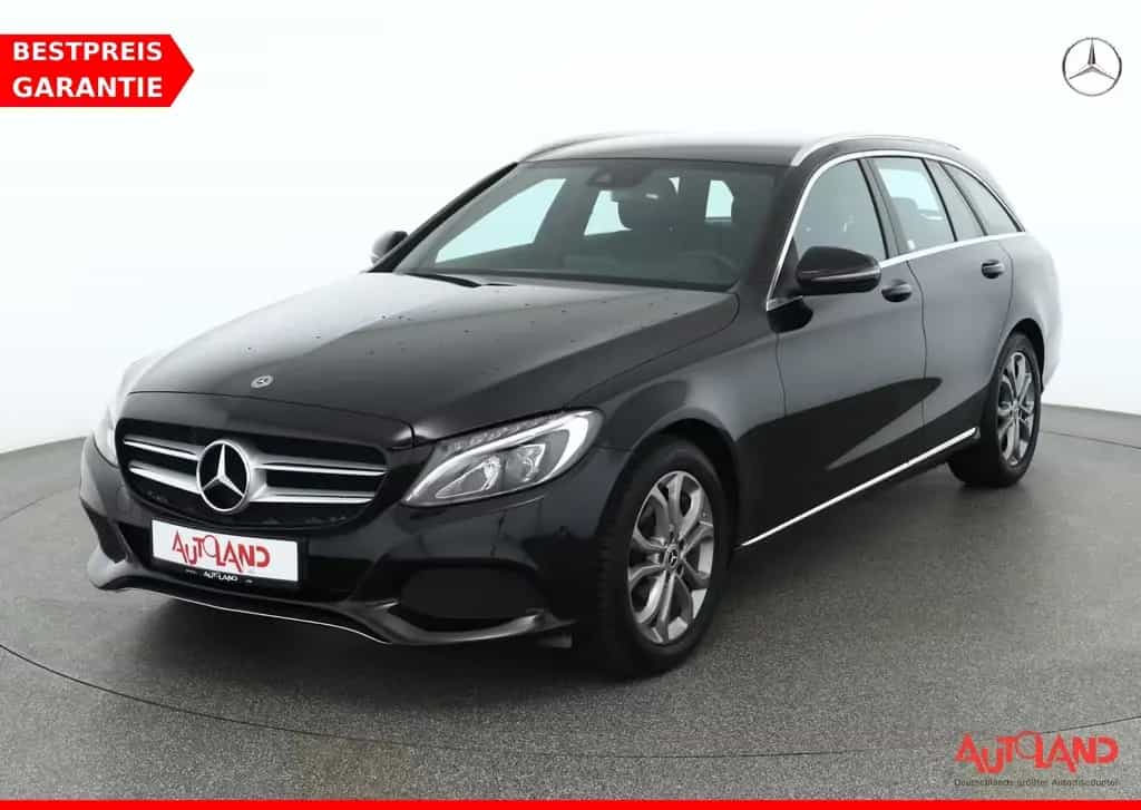 Mercedes-Benz C 180 T Avantgarde LED Navi Sitzheizung PDC 06/2017-photo-0